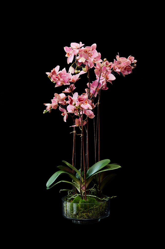 Орхидея искусственная в вазе